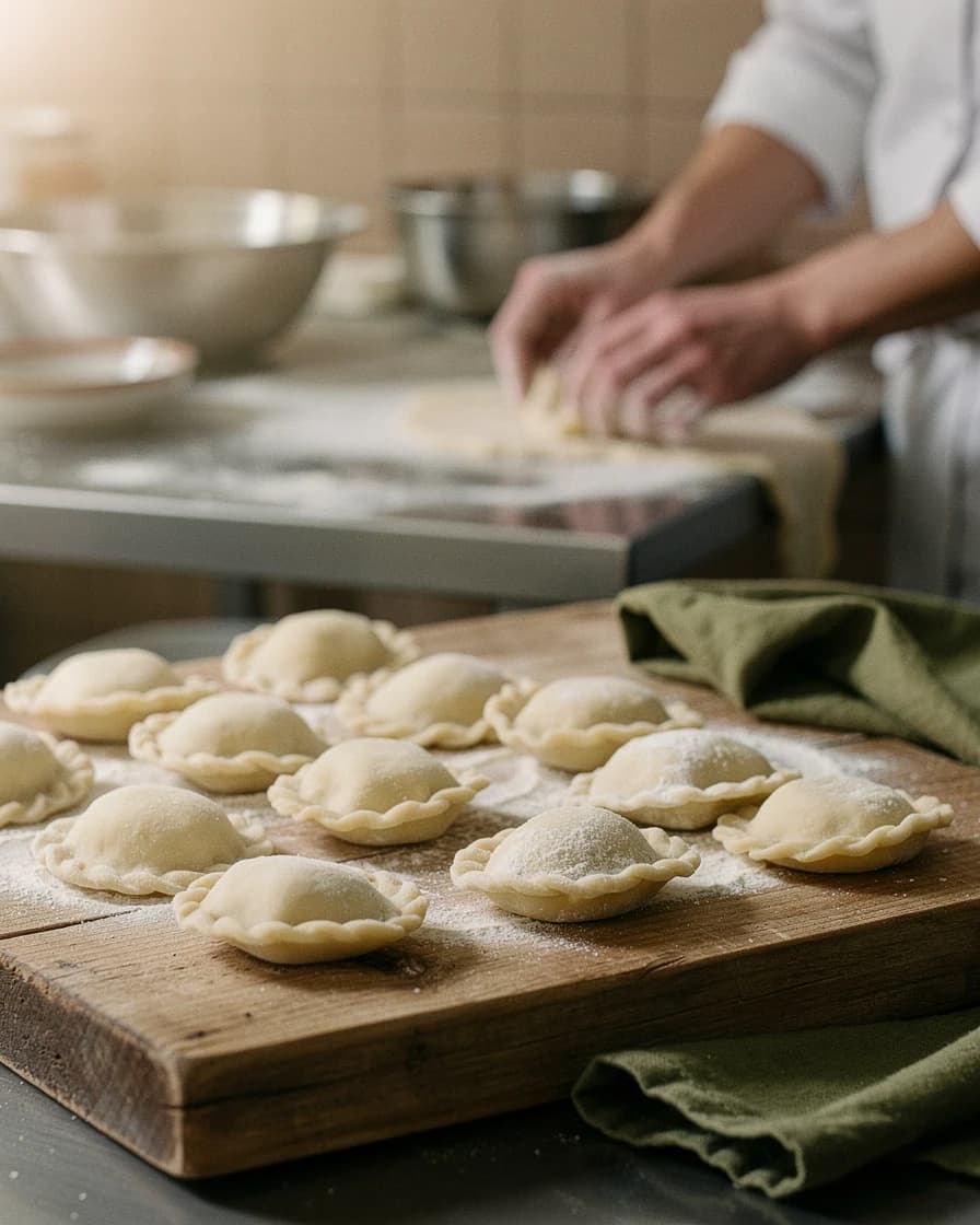Pierogi z masy ziemniaczanej